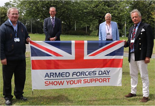 Armed forces Fly the Flag Cllrs
