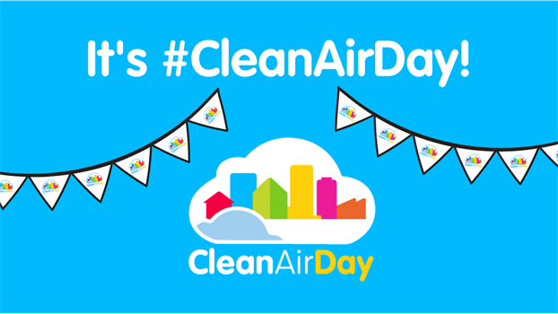 It&amp;#39;s Clean Air Day graphic