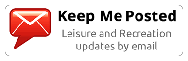 Keep Me Posted Leisure and Recreation email updates