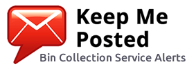 Keep Me Posted email alert service - register for bin collection service alerts by email.