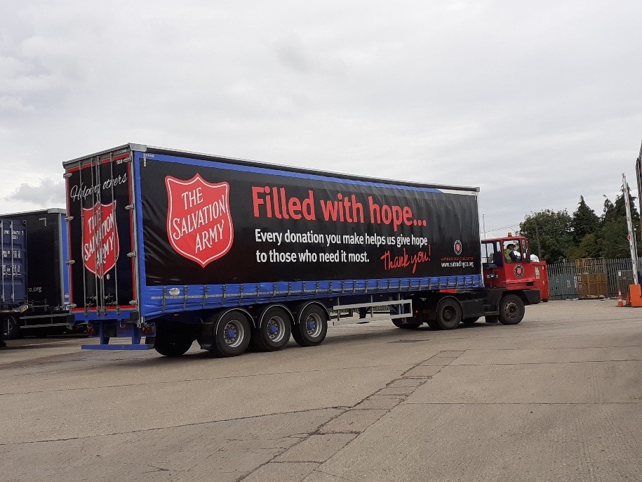 Salvation Army lorry