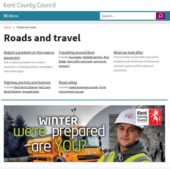 KCC roads and travel