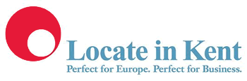 Locate in Kent Logo, perfect for europe, perfect for Business