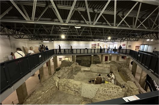 Hundreds flock to see newly reopened Roman Painted House  3