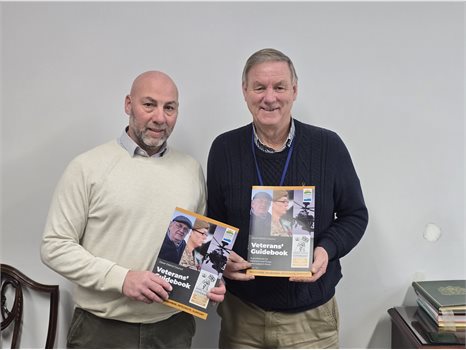 New handbook to help support veterans living in our district