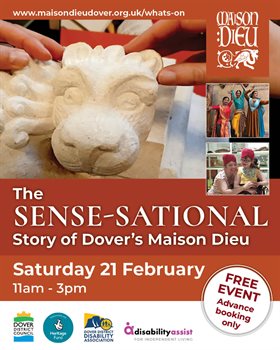 Maison Dieu Sense-sational social graphic