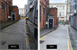 Flying Horse Lane Before and after