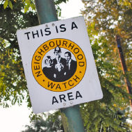 niehgbourhood watch sign