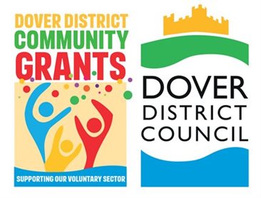 Dover District Community Grant Scheme logo and Dover District Council Logo