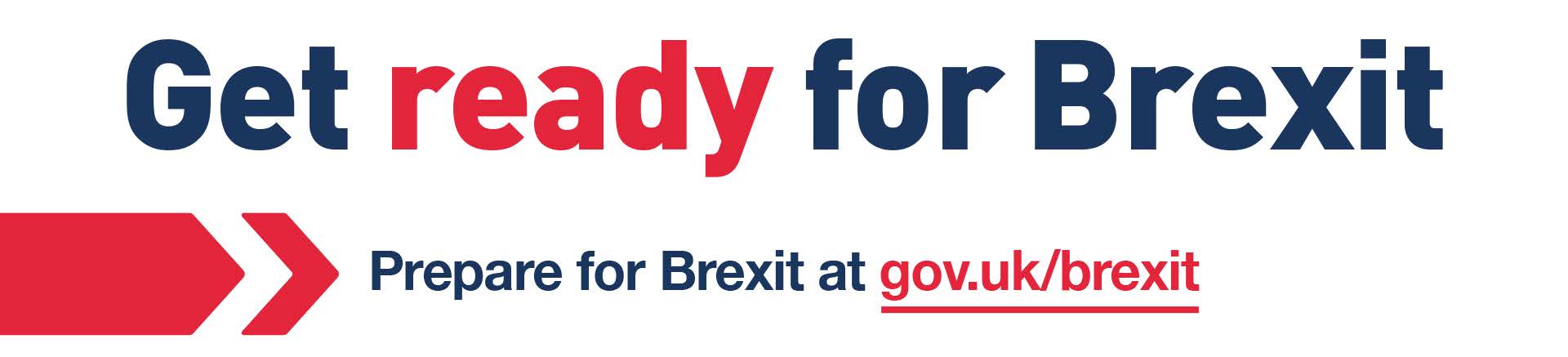 Get ready for Brexit - banner