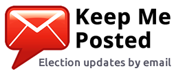 Sign up to keep me posted Election updates by email