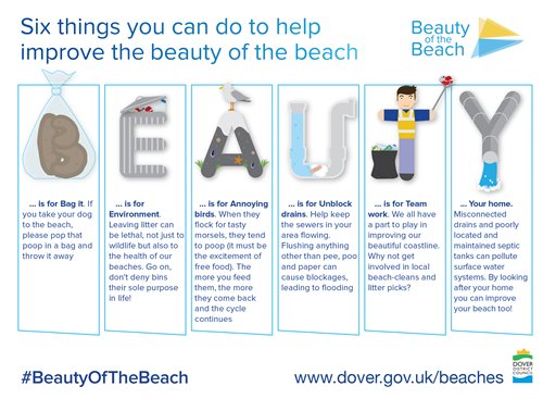 Beauty and the Beach A5 flyer