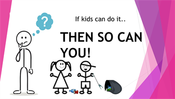 If kids can do it so can you! Put your litter in the bin.
