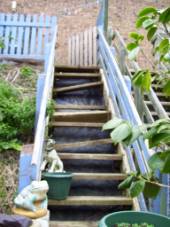 broken stairwell