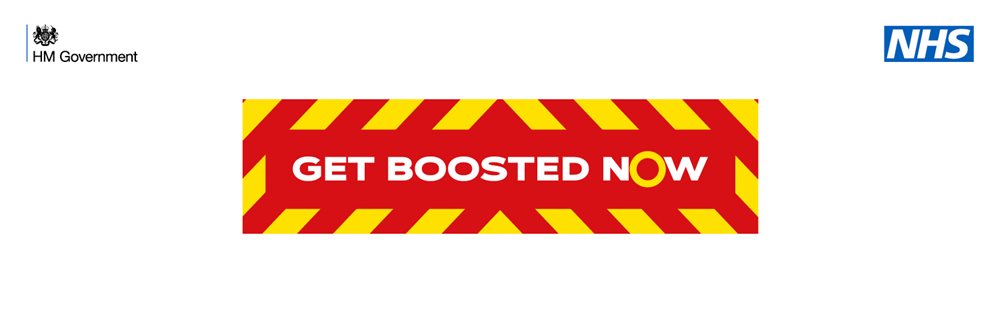 HM Government, NHS - Get Boosted Now