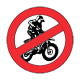 No motorbikes
