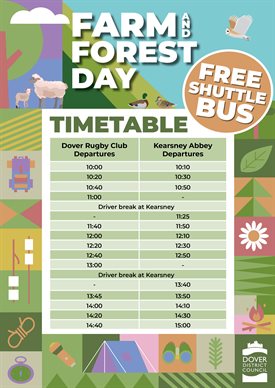 Farm and Forest Day - Bus Timetable