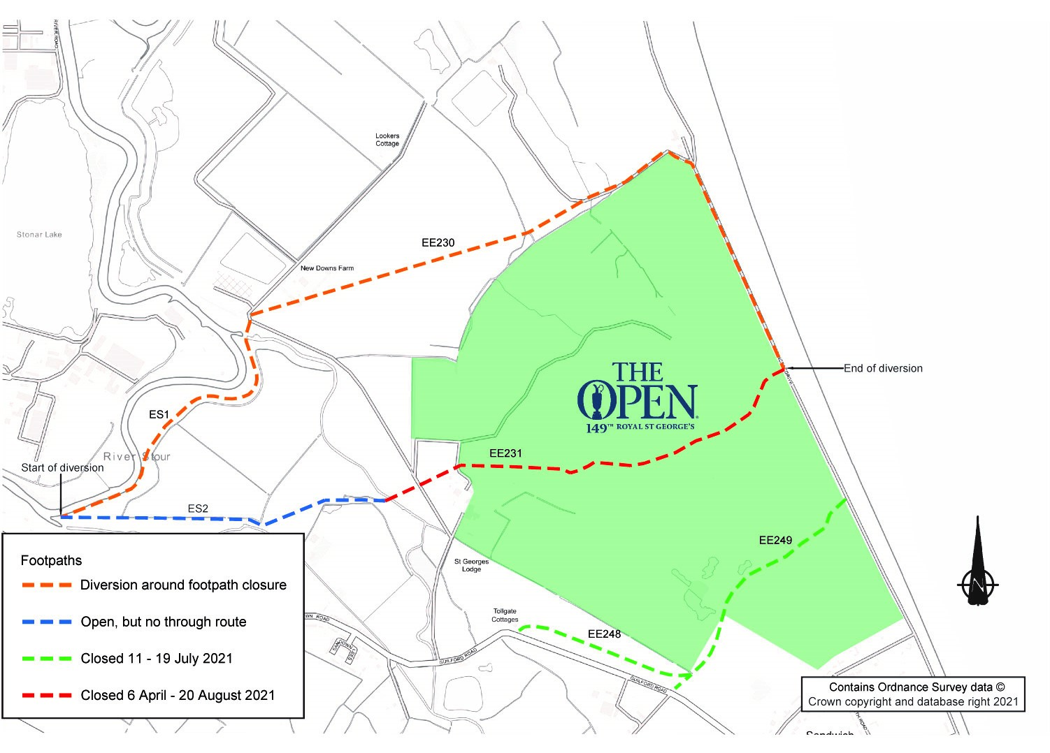 Map for construction