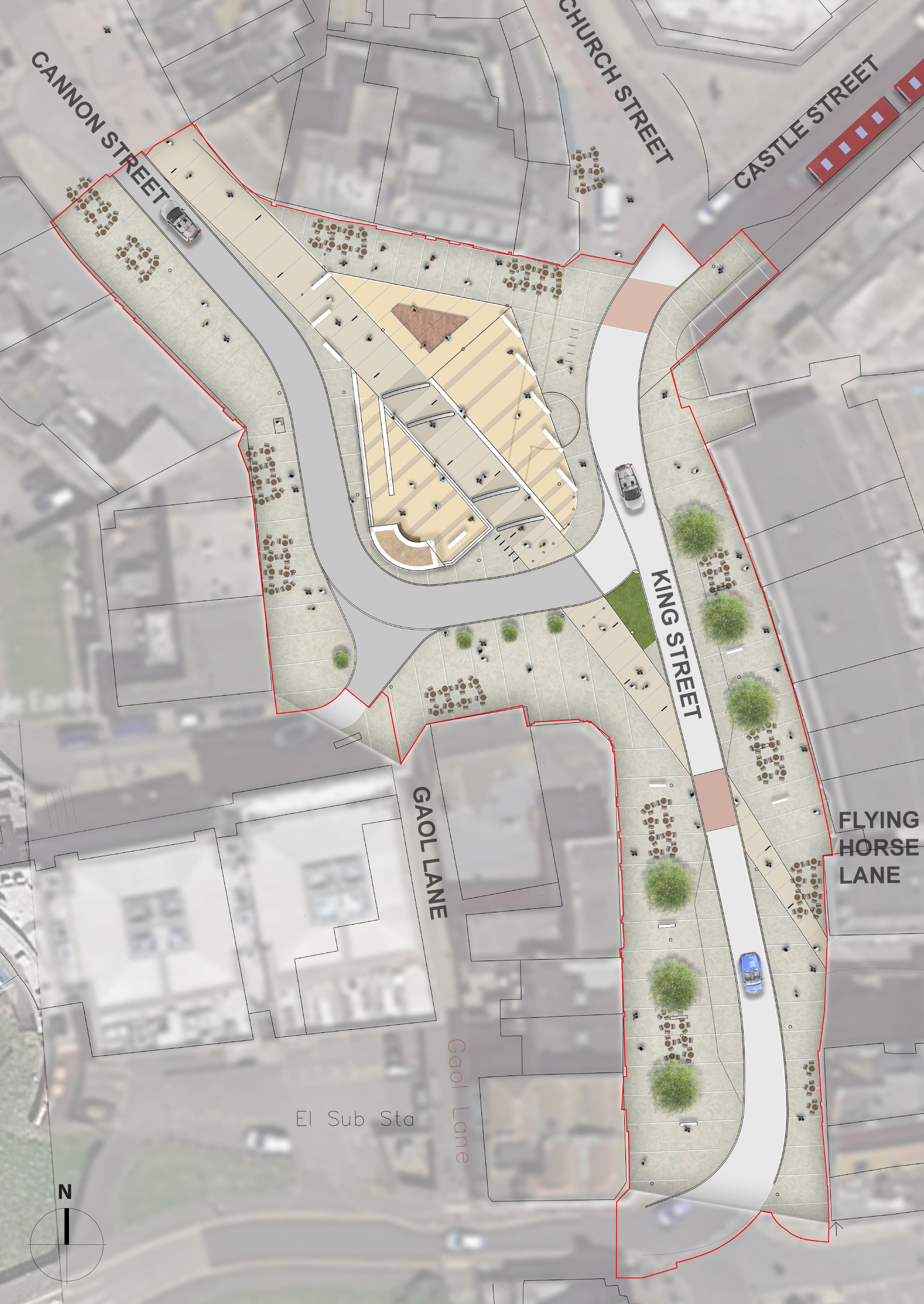 Sweco street plan - August 2020