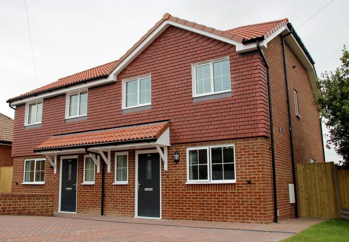 Affordable housing in Foxborough Close, Woodnesborough, Sandwich