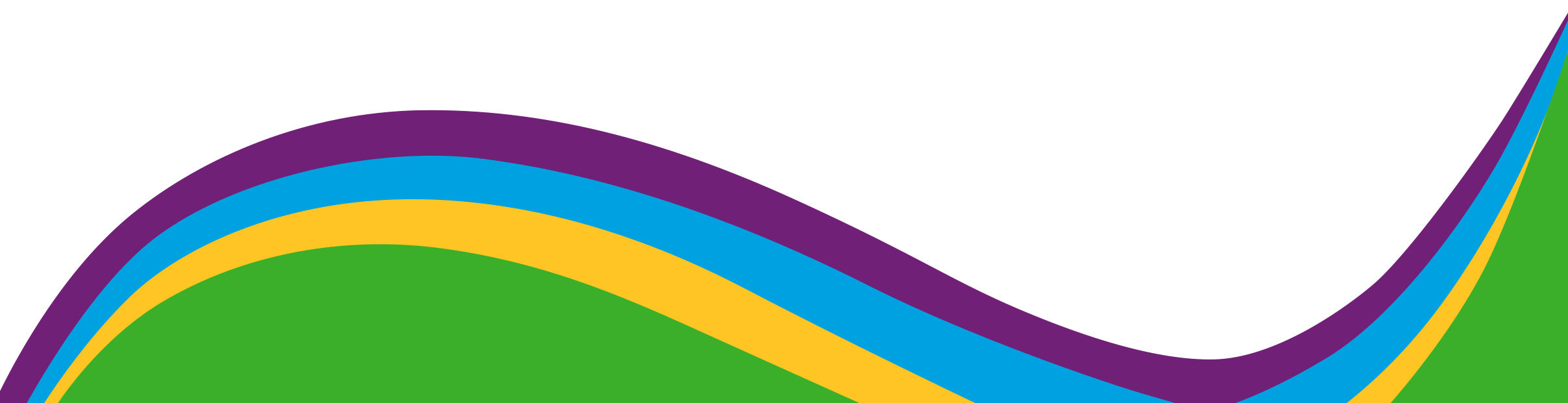 Waste service logo for Dover District Council, Folkestone & Hythe District Council and Veolia (purple, blue, yellow, green swoosh)
